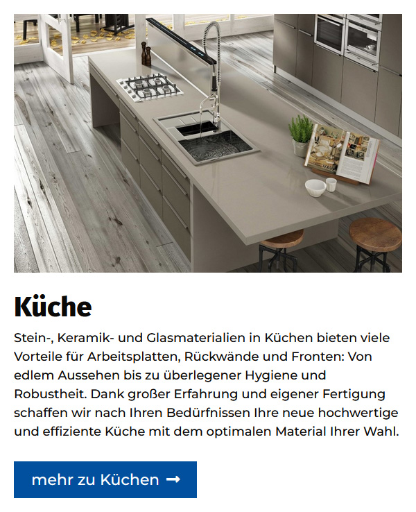 Küche aus Naturstein